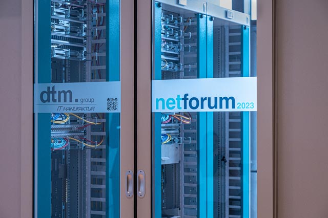 dtm Datentechnik Moll GmbH Serverracks netforum 2023