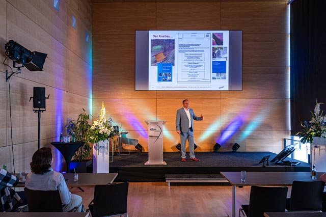 Vortrag von Bernd Jung GHMT auf der Technology Stage netforum 2023