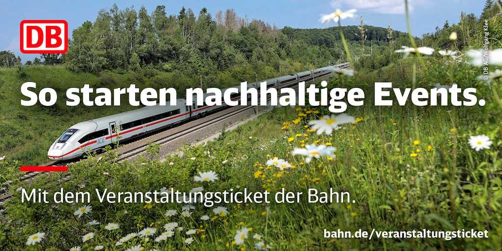 netforum Anreise mit dem Veranstaltungsticket der Deutschen Bahn